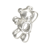 YVMIN Paradise waving bear metal hair claw clip with engraved design, strong grip, and decorative bear motif for stylish hair styling.