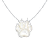 Paradise / Stone Inlay Bear Paw Pattern Necklace