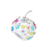 Paradise / Floral Pavé Apple Ring