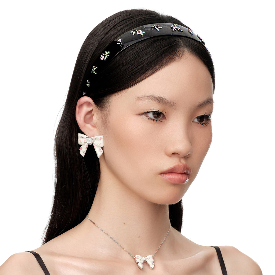 YVMIN X SHUSHUTONG / Hand Painted Floral Hair Band