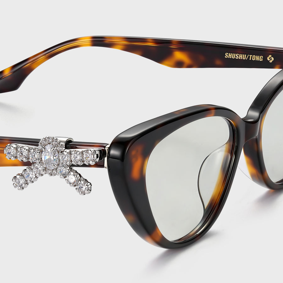 YVMIN X SHUSHUTONG / Gemstone Bow Glasses