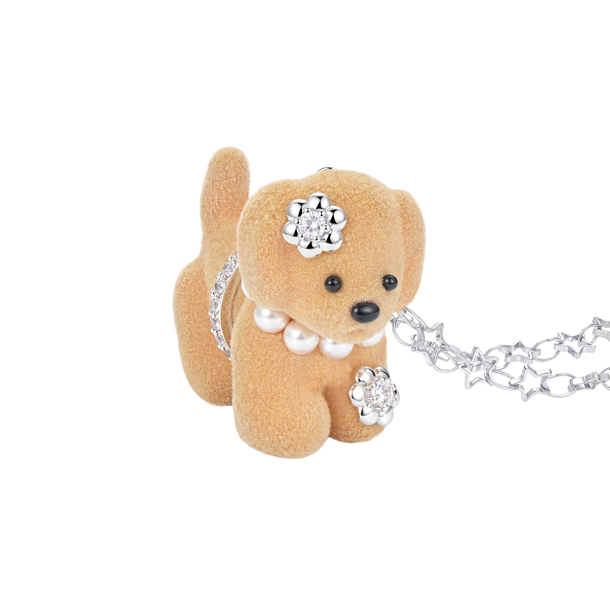 Paradise / Star Chain Puppy Necklace