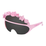 YVMIN X Ashley Williams / Flower Decoration Glasses