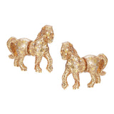 Paradise / Split Large Star Pony Earring