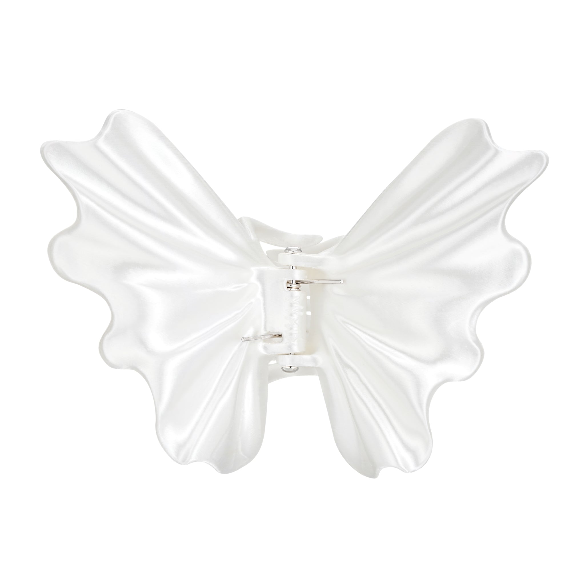 YVMIN Butterfly Silky Hair Claw made of new material, featuring a sleek butterfly design for secure hair styling.