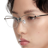 YVMIN X SHUSHUTONG / Gemstone Bow Metal Glasses