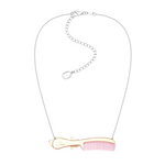 YVMIN X Ashley Williams Meteor Comb necklace with celestial-inspired pendant detail