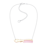YVMIN X Ashley Williams Meteor Comb necklace with celestial-inspired pendant detail