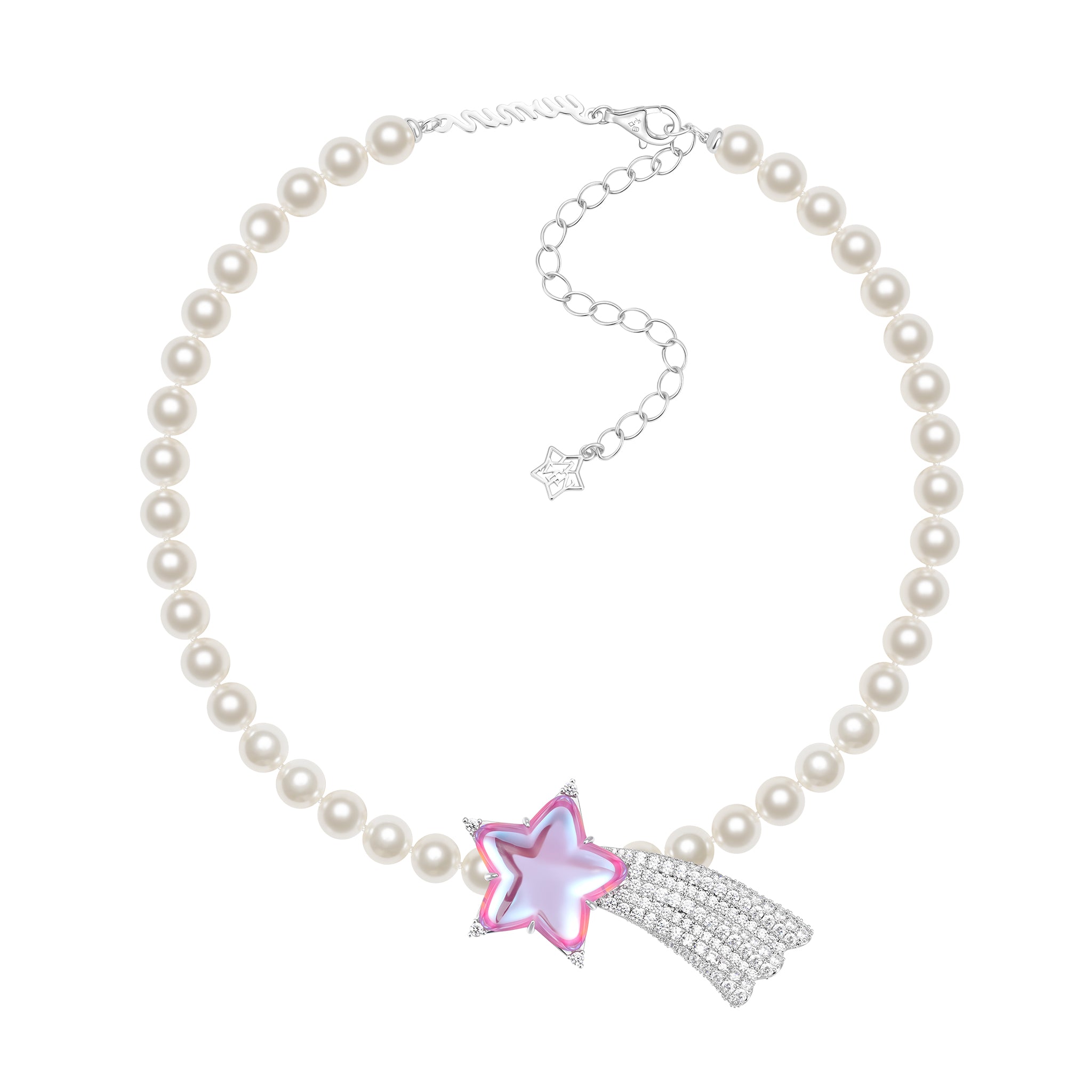 Paradise / Shooting Star Hair Clip Necklace