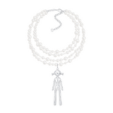 Paradise / Medium Girl Pearl Necklace