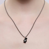 Paradise / Mini Flocked Bear Pearl Necklace