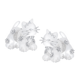 Paradise / Split Cat Stud Earrings