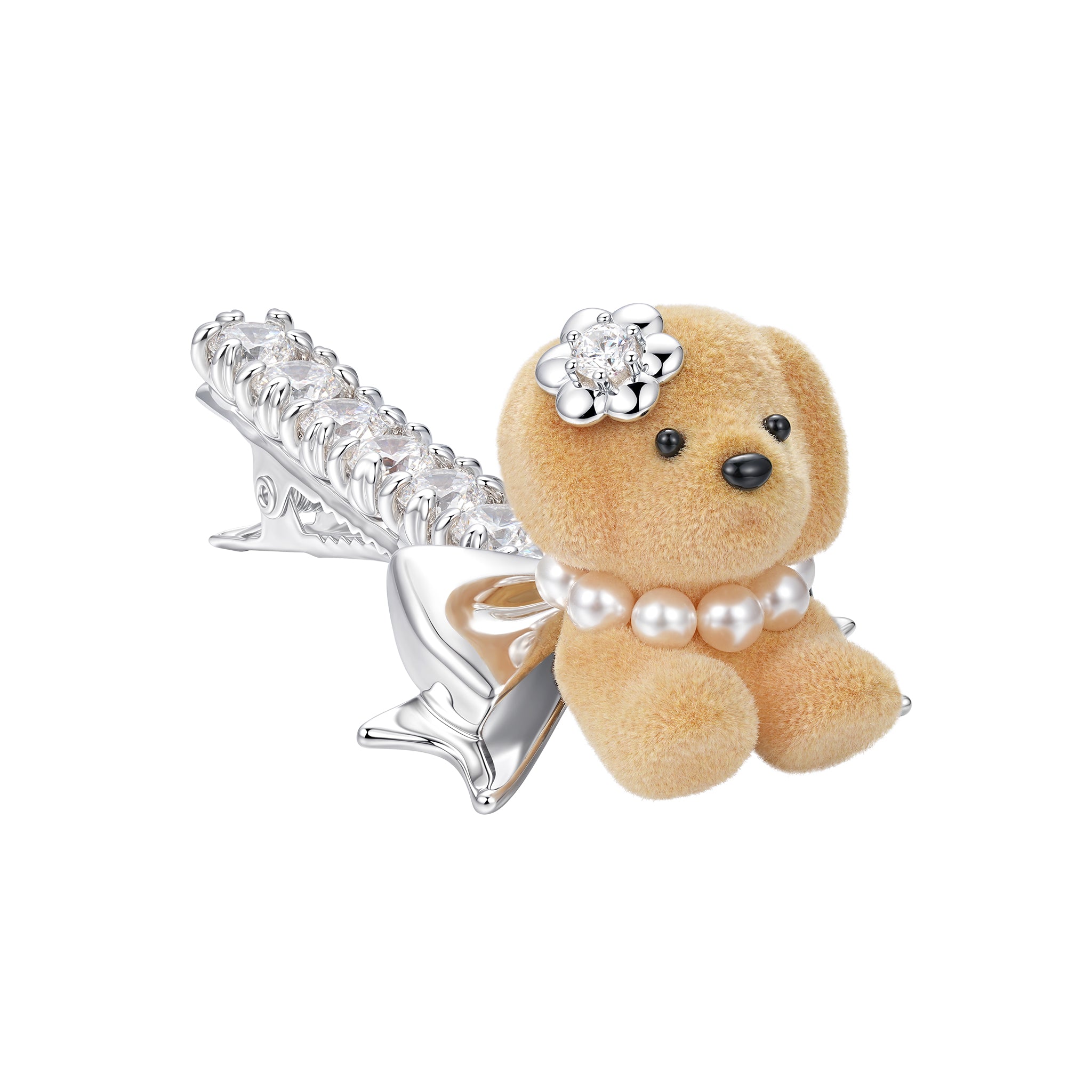 Paradise / Bowknot Puppy Short Hair Clip