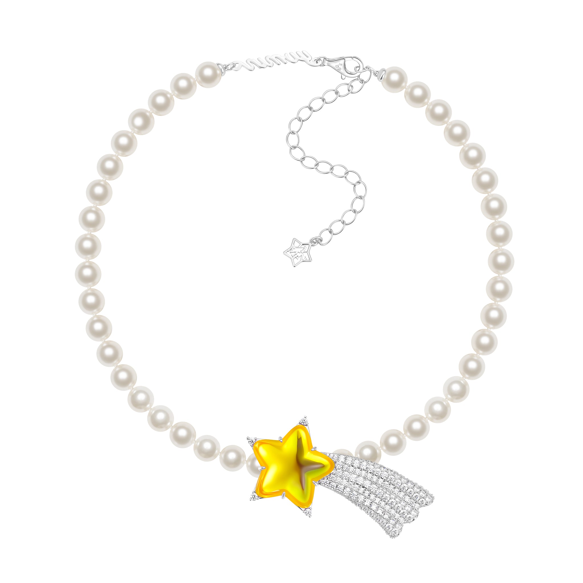 Paradise / Shooting Star Hair Clip Necklace