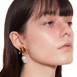 Tasty / Sun Conch Pearl Earring