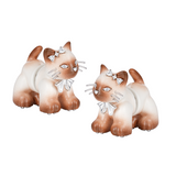 Paradise / Split Cat Stud Earrings