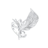 YVMIN X SHUSHUTONG / Metal Feather Ring