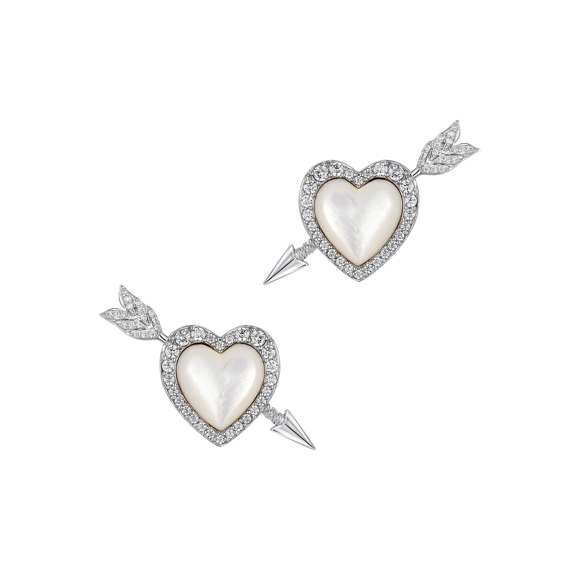 YVMIN X SHUSHUTONG / Single Arrow Heart Earring