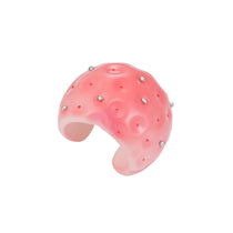 YVMIN Paradise Strawberry Fruit Ring featuring vibrant red strawberry-shaped design with colorful fruit accents.
