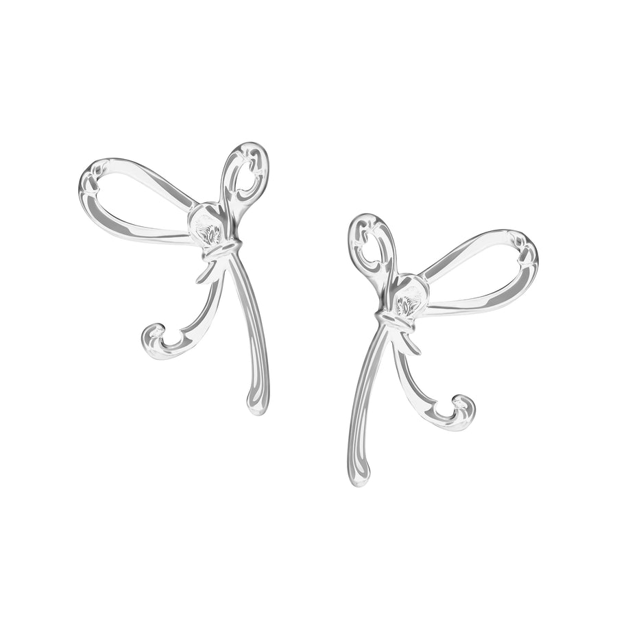 YVMIN X SHUSHUTONG / Transparent Bowknot Earring