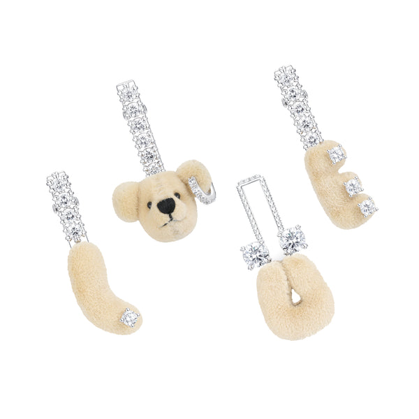 Paradise / LOVE Bear Hair Clip – YVMIN