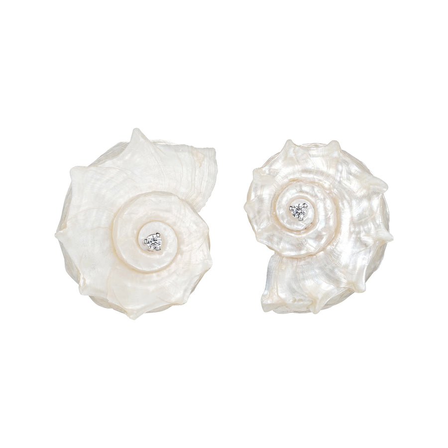 Shell / Natural Shell Conch Earring