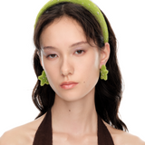 Paradise / Grass Star Stud Earring