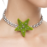 Paradise / Grass Star Necklace