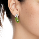 Paradise / Grass Flower Bear Earring