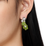 Paradise / Grass Flower Bear Earring