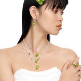Paradise / Grass Bear Long Necklace