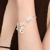 Paradise / Squashed Bear Bracelet