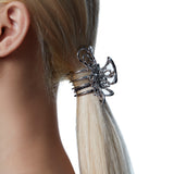 Ripple / Liquefied Metal Butterfly Hair Claw Clip