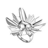 ElectricGirl / Heart with skirts Ring