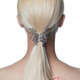 Ripple / Liquefied Metal Butterfly Hair Claw Clip