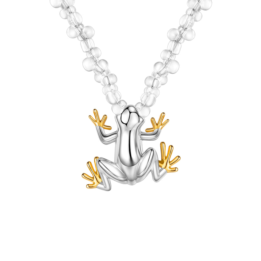 ElectricGirl / Tree Frog Necklace