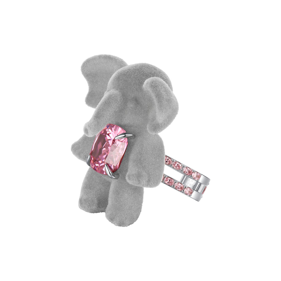 Paradise / Gemstone Elephant Ring