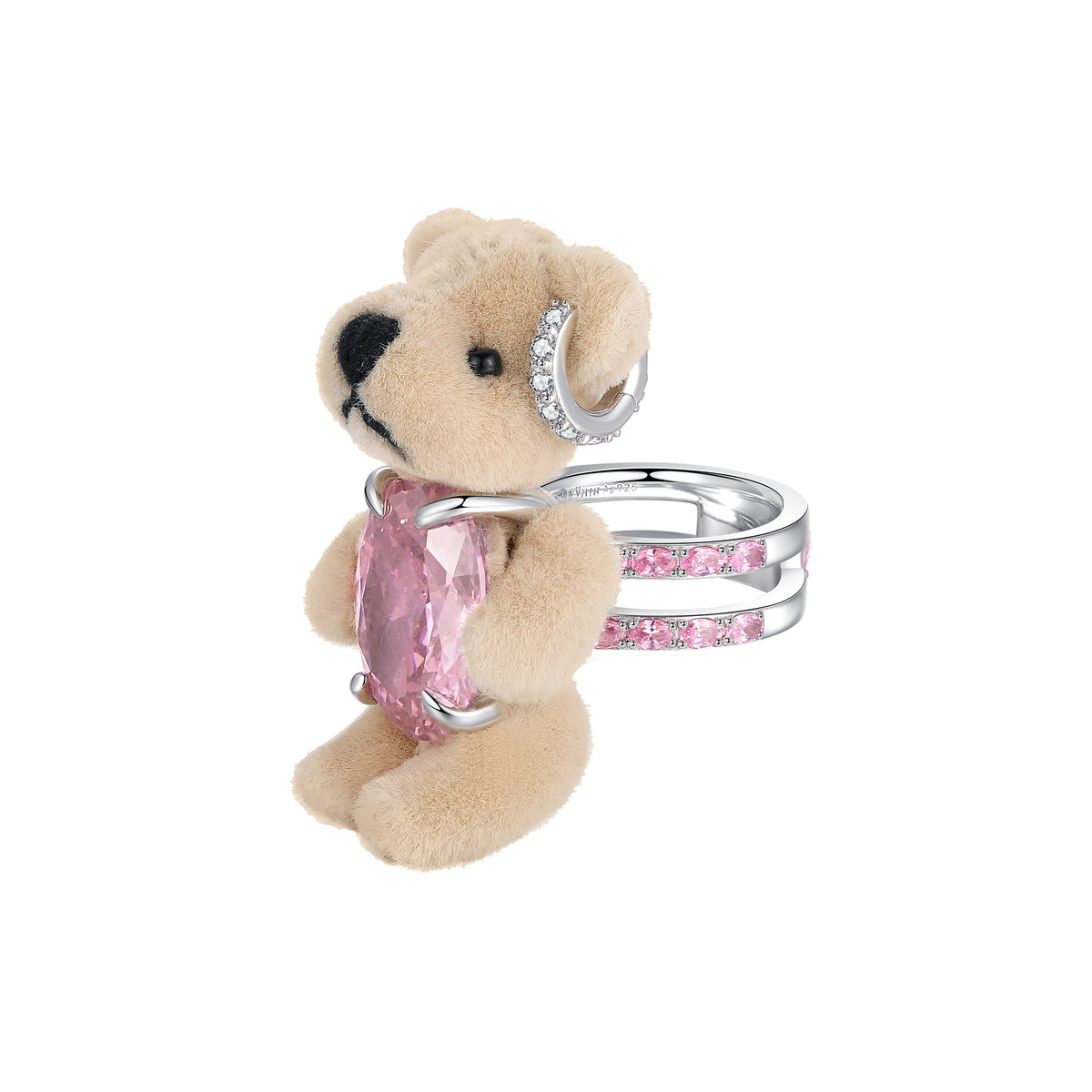 Paradise / Teddy Bear Gemstone Ring – YVMIN