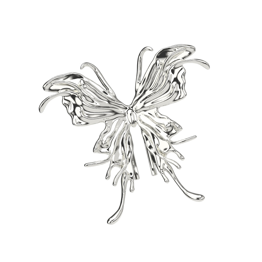 Ripple /  Liquefied Butterfly Hair Clip