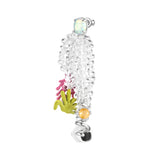 ElectricGirl / Colorful Bio Opal Tassels Earring