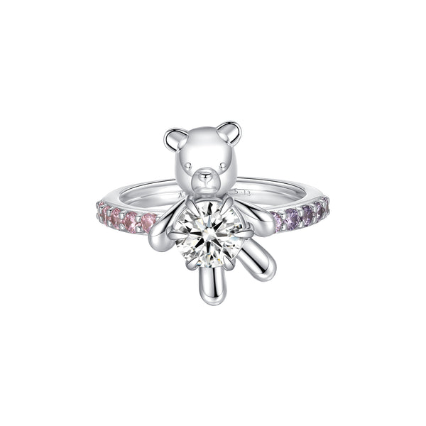 Paradise / Six Claw inlaid Bear Ring – YVMIN