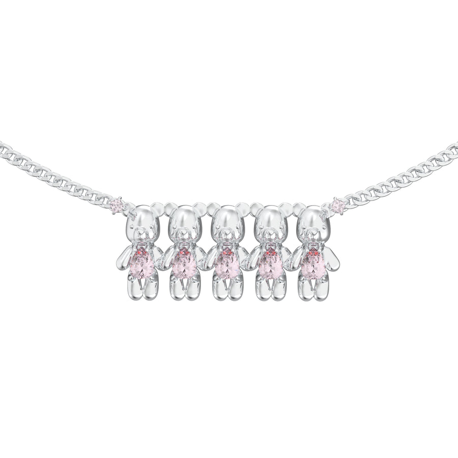 Paradise / Bears Line Up Necklace
