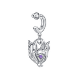 Electric Girl / Kitties Heart Earrings