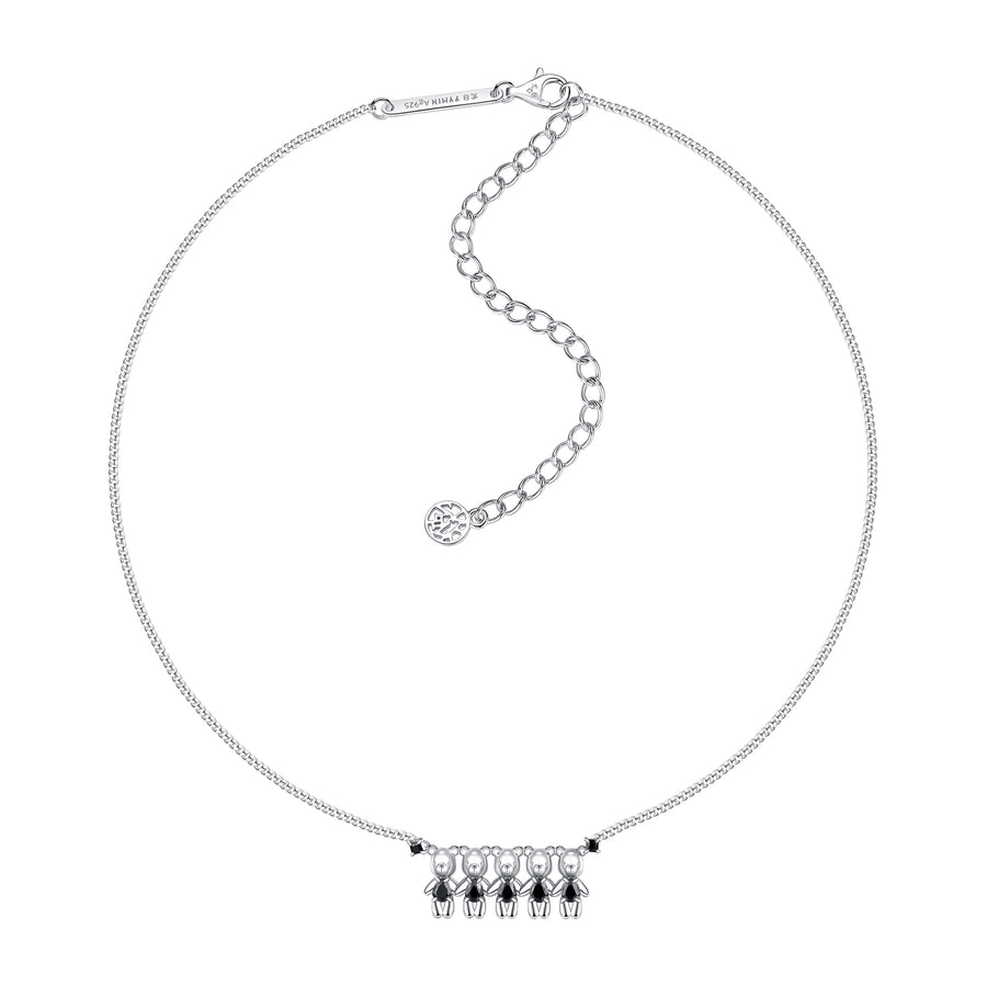 Paradise / Bears Line Up Necklace