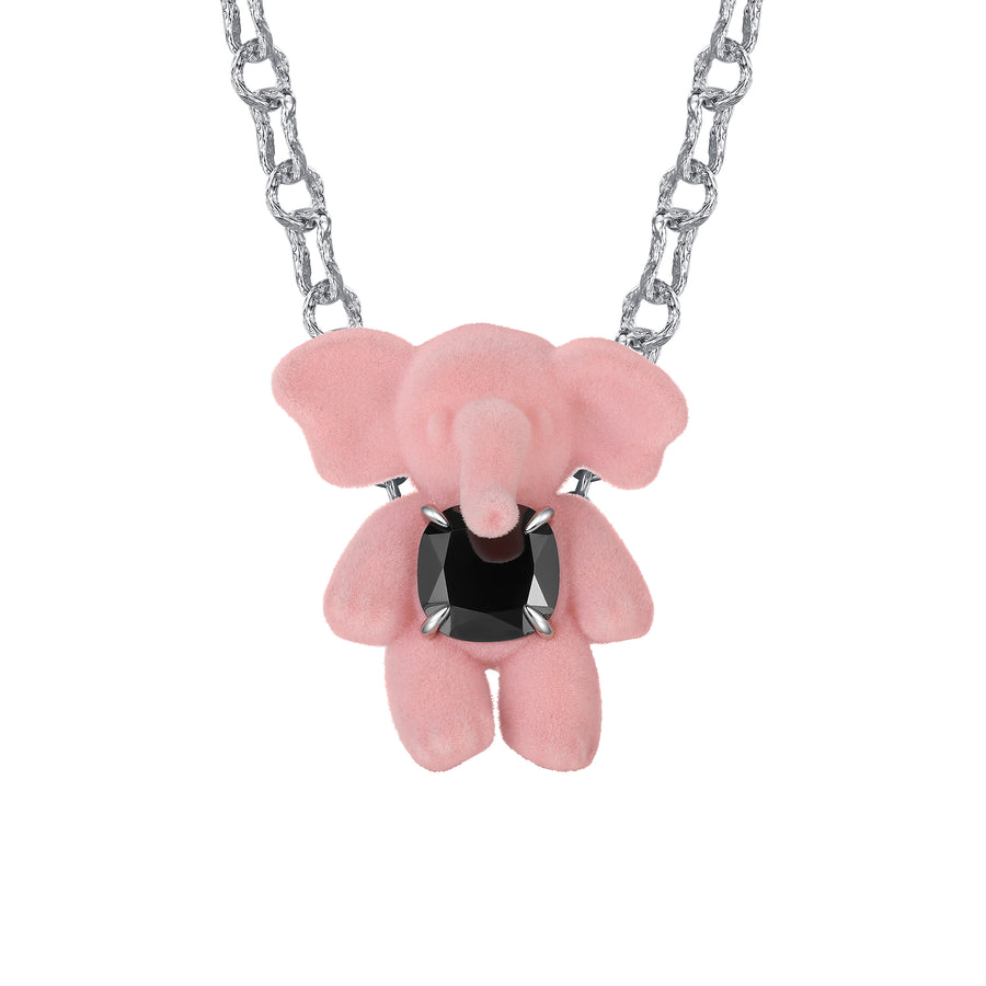 Paradise / Gemstone Elephant Necklace