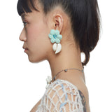 YVMIN X Cacien / Garlic Flower Braided Earrings