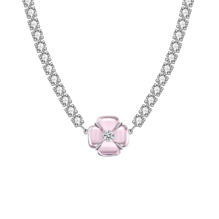 Pandora Necklace 18K Gold Daisy Sun Flower Cubic Zirconia Diamond Pendant  Necklace Woman Fashion Jewelry Accessories | Shopee Philippines
